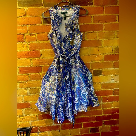 Frilly Ralph Lauren Summer Dress - Picture 1 of 3